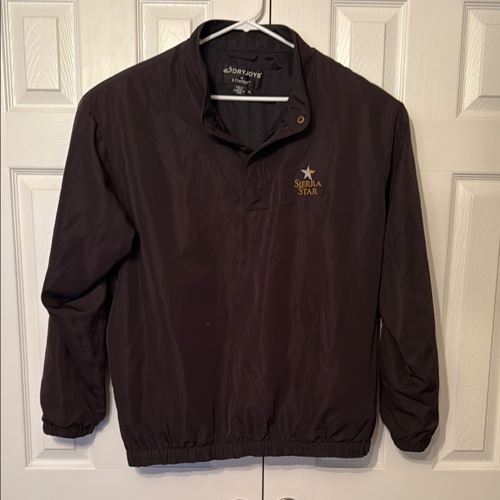 FootJoy DryJoys - Black Windbreaker Jacket